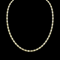 Cadena Gucci Bicolor Estrella 2 mm 10K