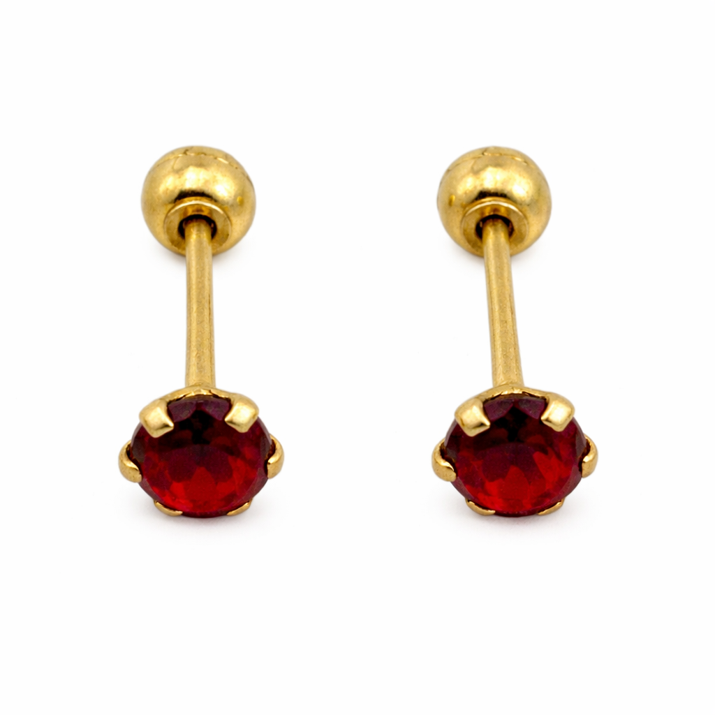 Cadena de oro 10K Recto Color 3mm de Joyería ROMA, con acabado brillante y diseño recto elegante.