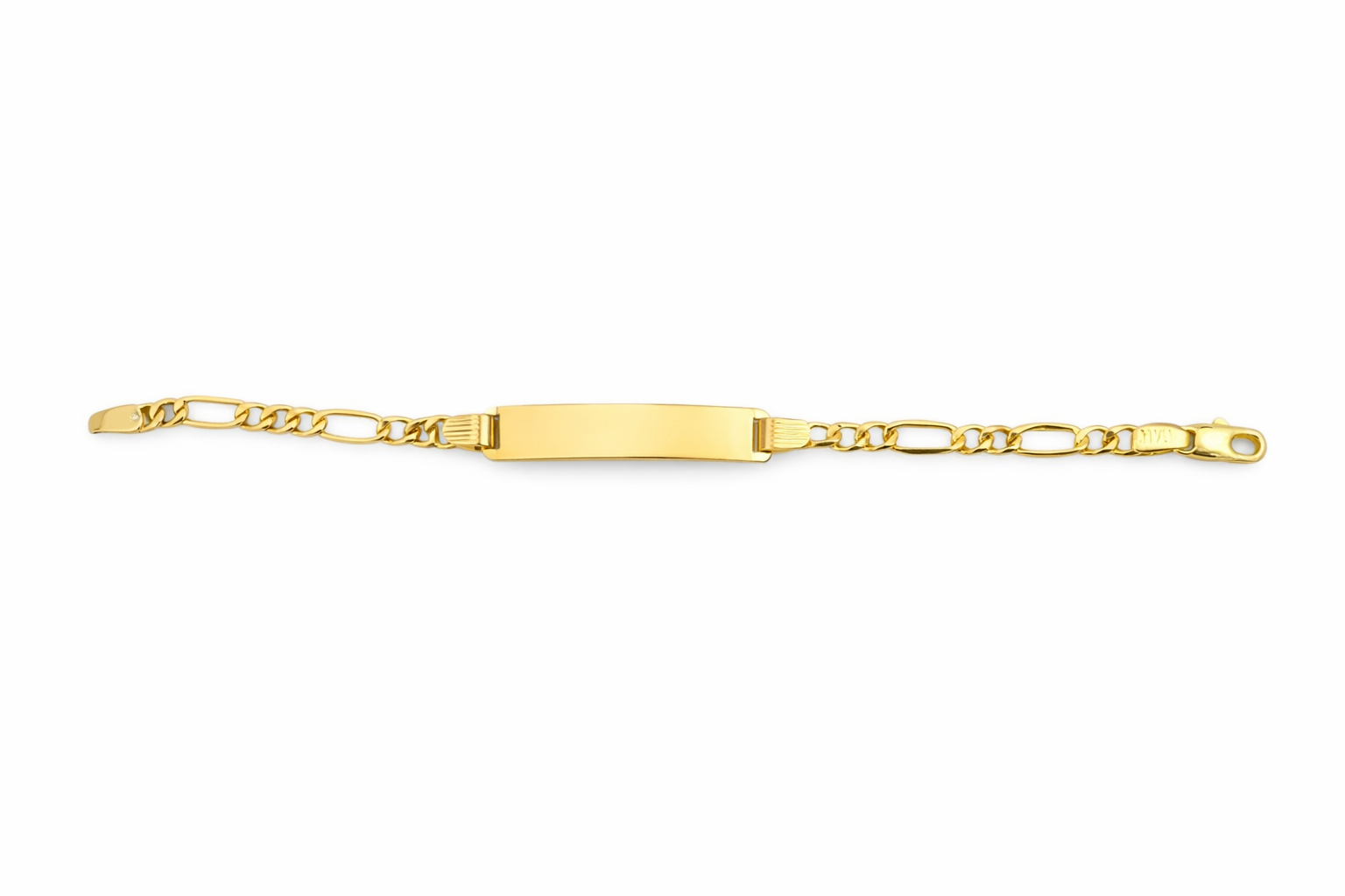 Esclava Cartier de oro 10K de 14cm, joyería italiana con diseño elegante y acabado pulido.