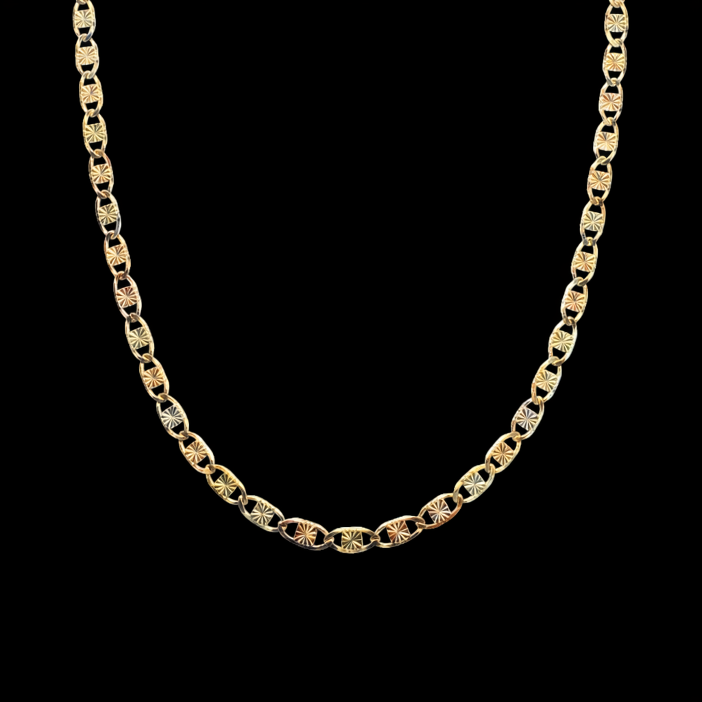 Cadena Gucci Diamantada Florentina 3 mm 10K