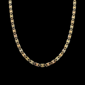 Cadena Gucci Diamantada Florentina 5mm 10K