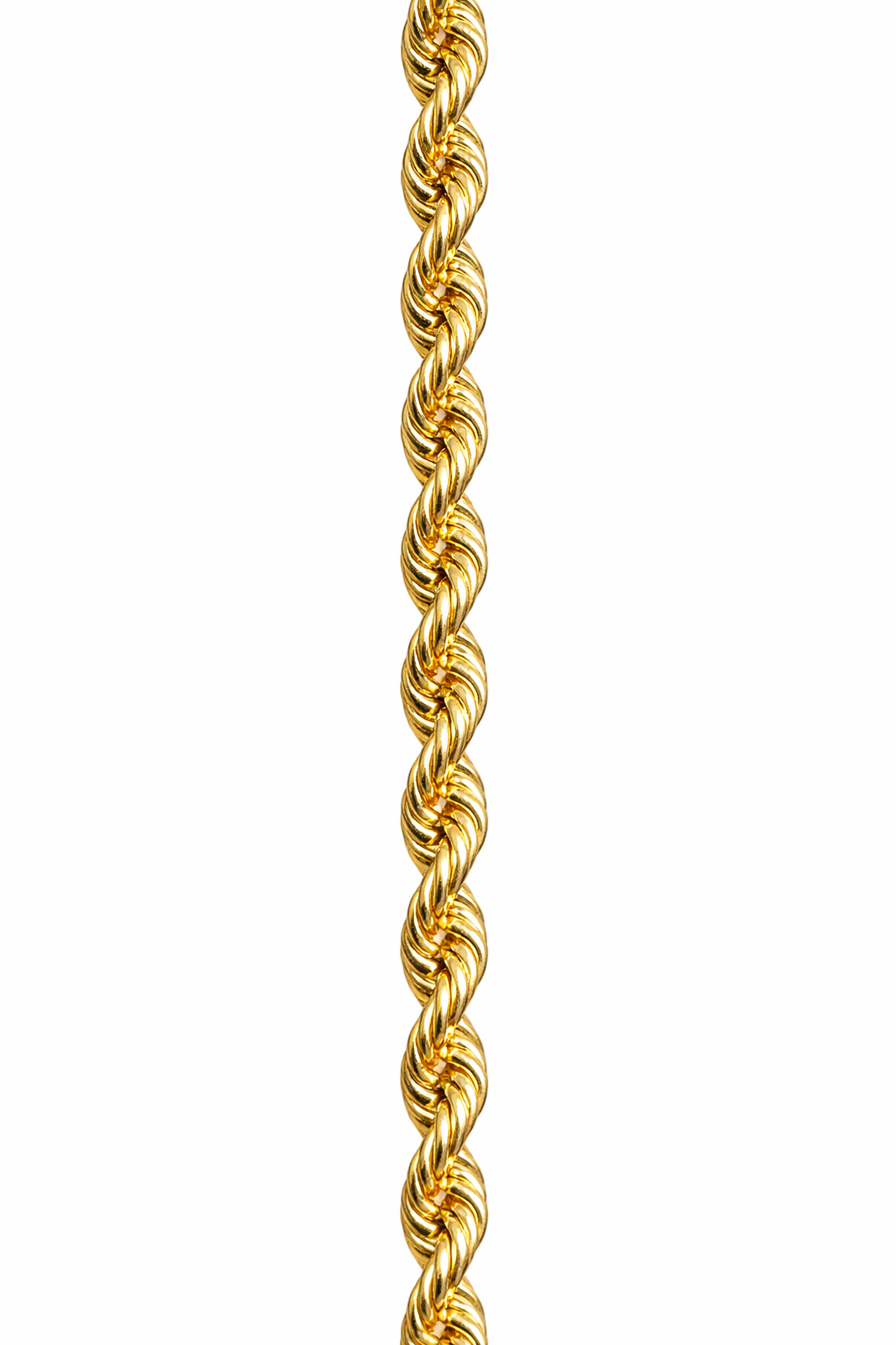 Pulsera torzal en oro 10K de Joyería ROMA, con diseño delicado y brillante acabado en color dorado.