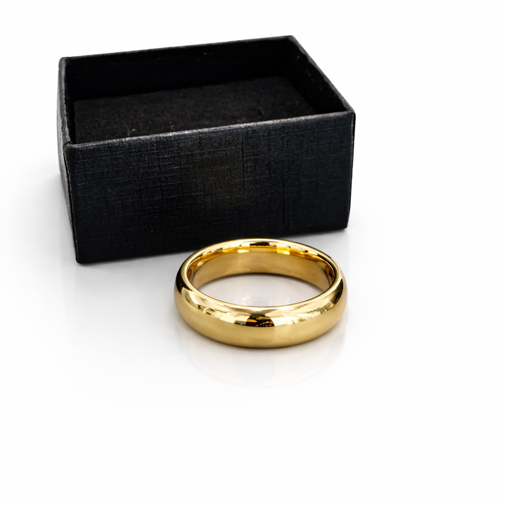 Argolla Clásica Lustre 5mm 10K