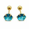 Cadena de oro de 10 quilates recta de 4mm de la joyería Roma, con acabado brillante y diseño clásico.
