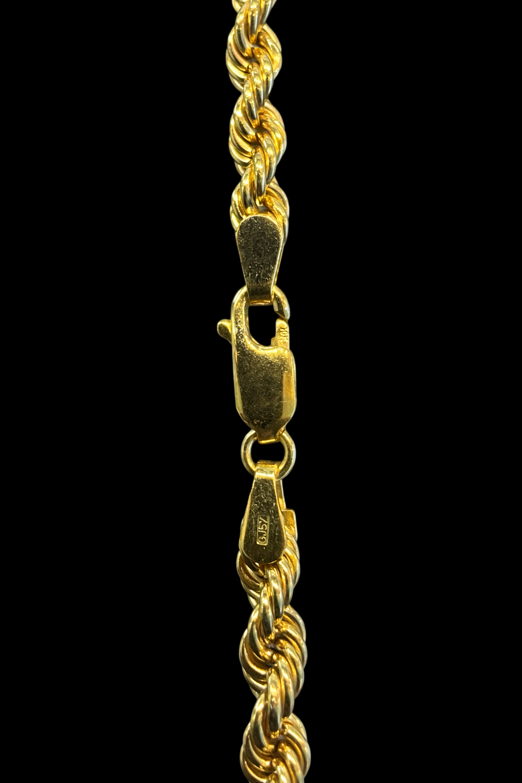 Cadena Torzal Sólida 2mm 10K