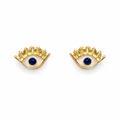 Broquel protector de ojo en oro 10K de Joyería ROMA, con detalles elegantes y acabado brillante.