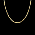 Cadena Torzal Sólida 2mm 10K