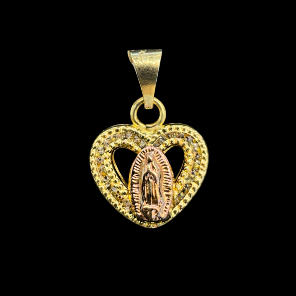 Mini Virgen en Corazón 10K