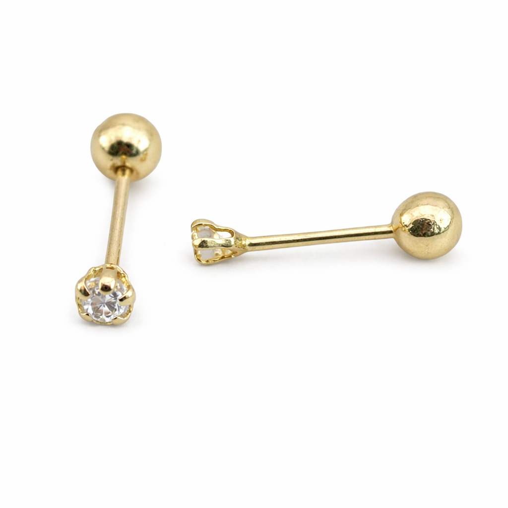 Cadena recta de 2mm en oro de 10K, joyería ROMA, con acabado brillante y cierre seguro.