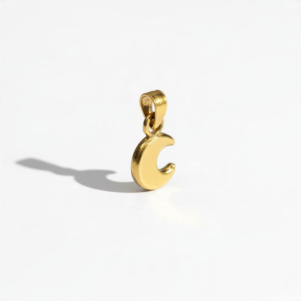 Mini Dije Luna Oro 10K