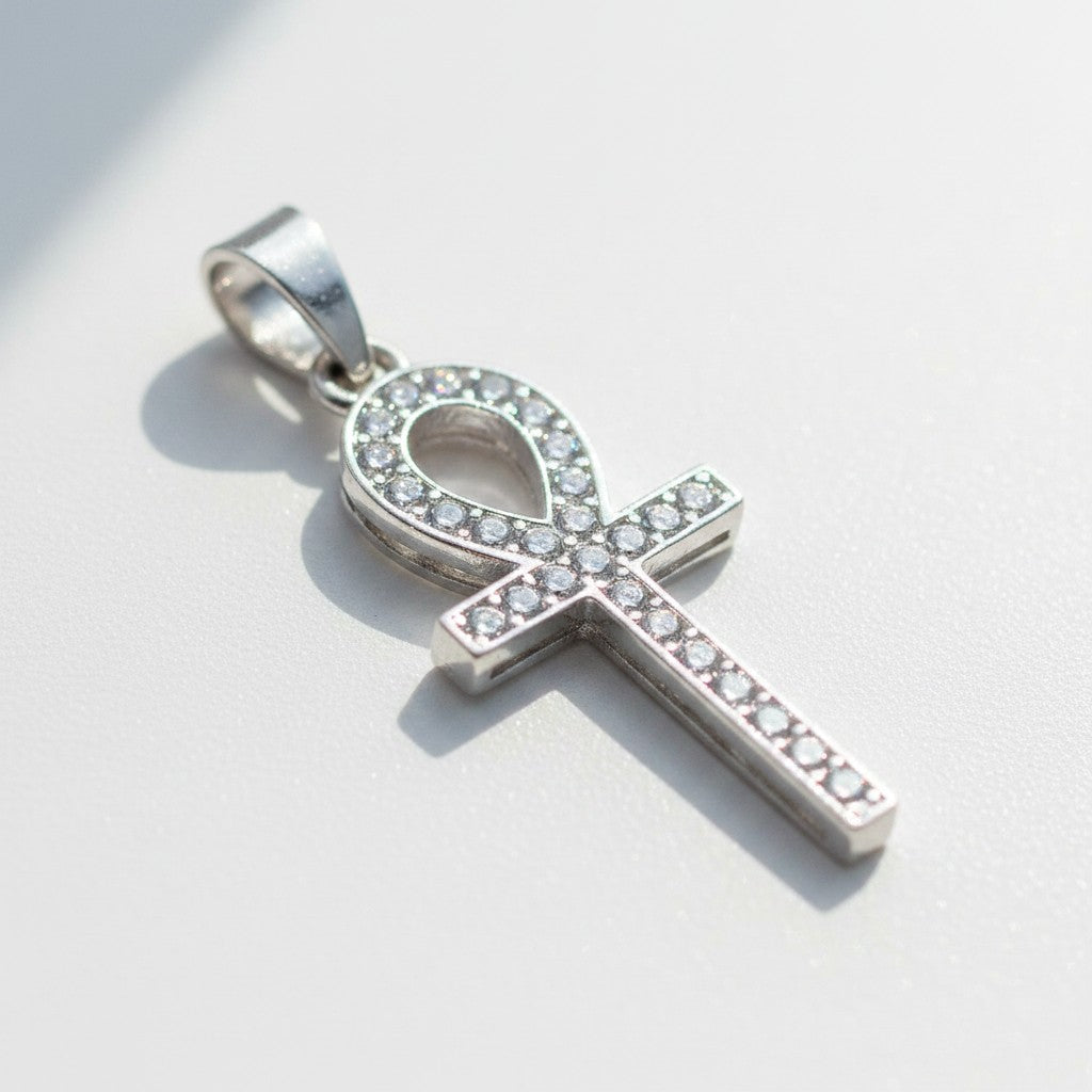 Cruz Egipcia Ankh de Plata .925