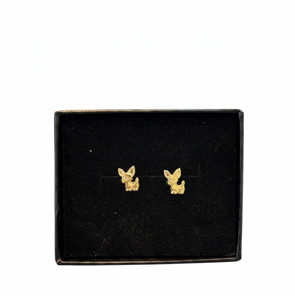Broquel Gatito Oro 10K