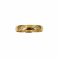 Argolla Lisa 4mm de Oro 10K