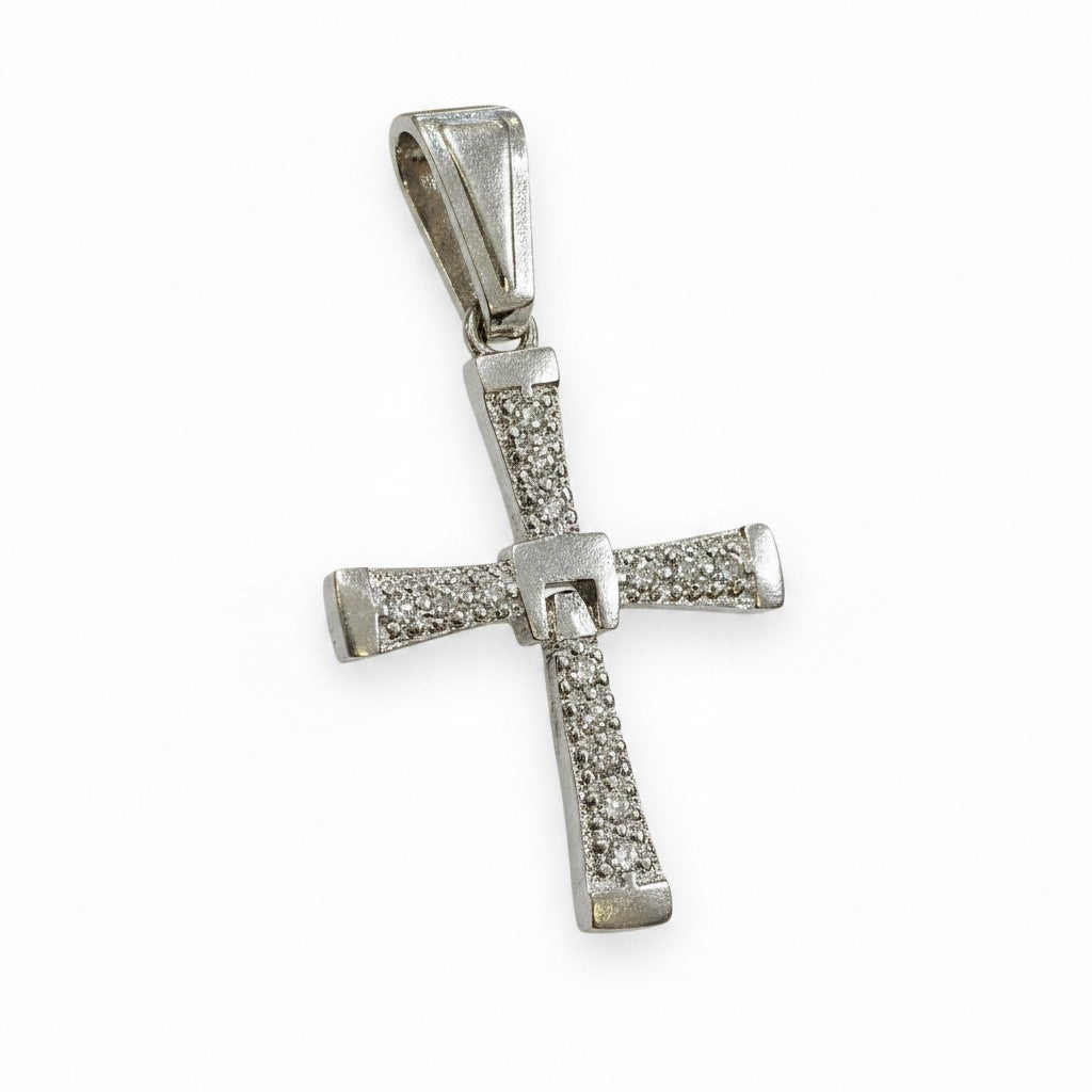 Cristo Tipo Toretto de Plata .925