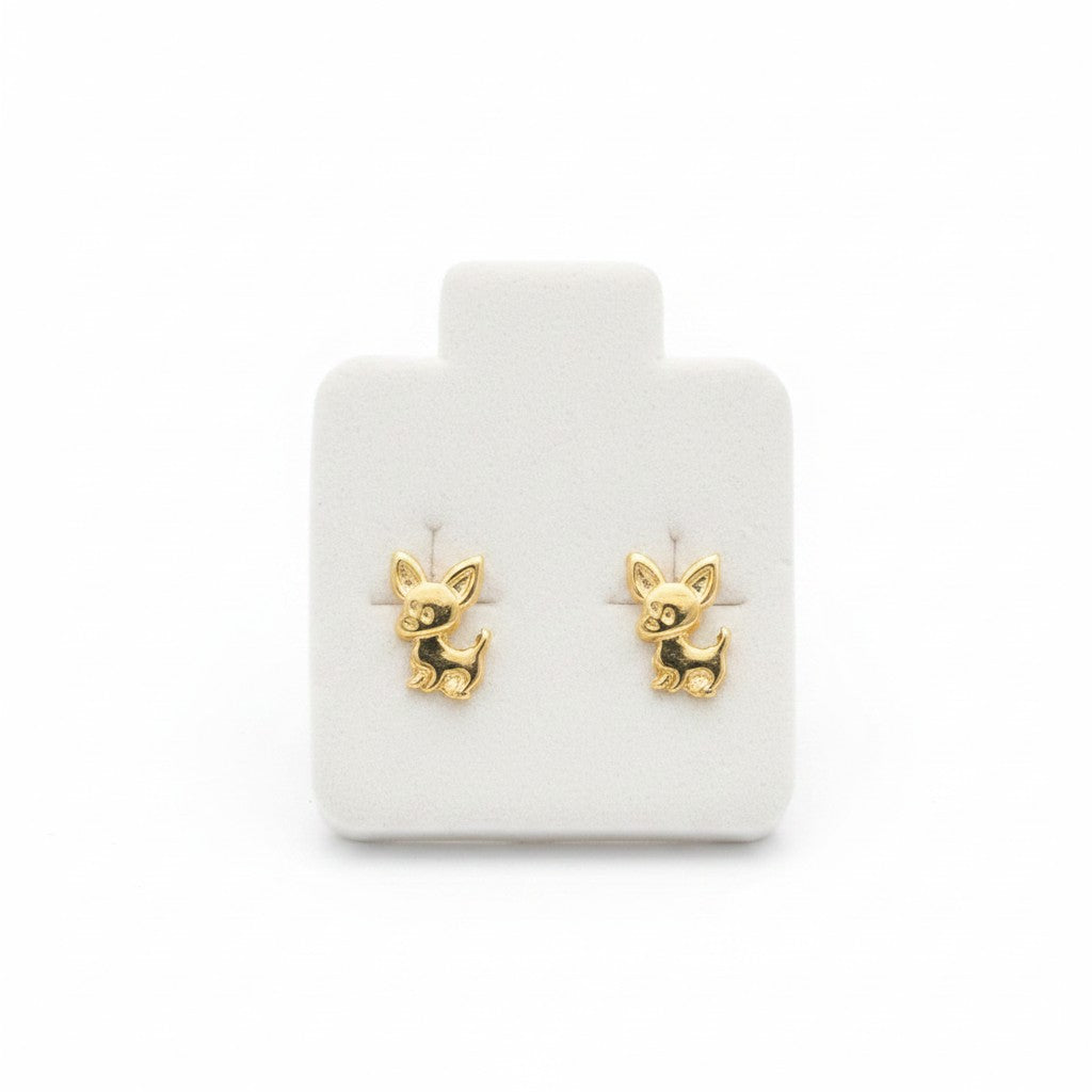 Broquel Gatito Oro 10K