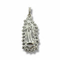 Dije Virgen de Guadalupe con Zirconias – Plata .925