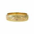 Argolla Gótica 6mm de Oro 10K