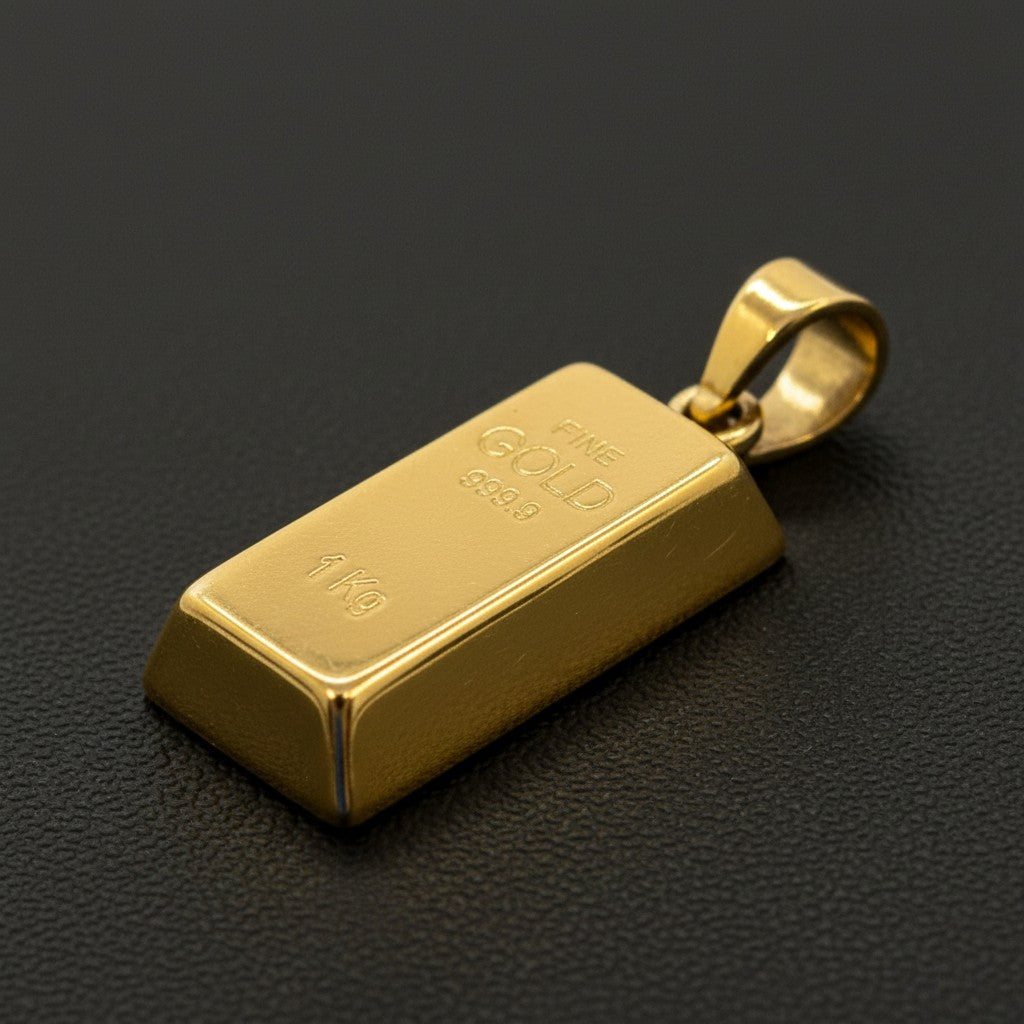 Dije Lingote de Oro – Oro 10K