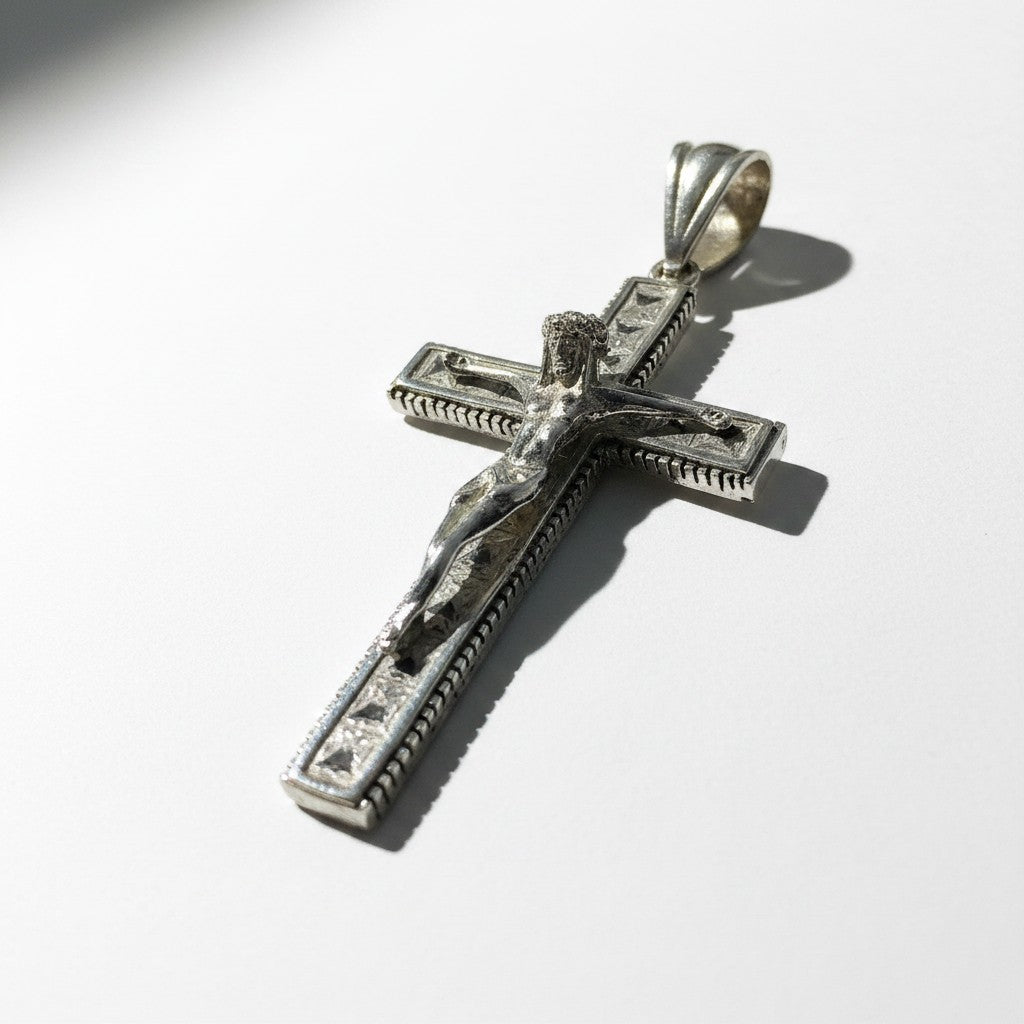 Cristo con Marco de Plata .925