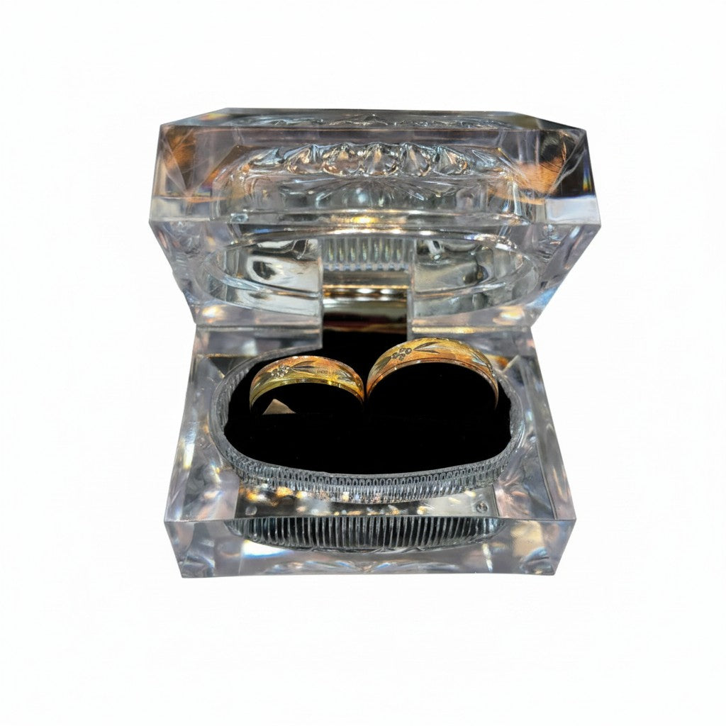 Argolla Tapatía Florentina 5mm de Oro 10K