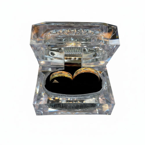 Argolla Tapatía Florentina 5mm de Oro 10K