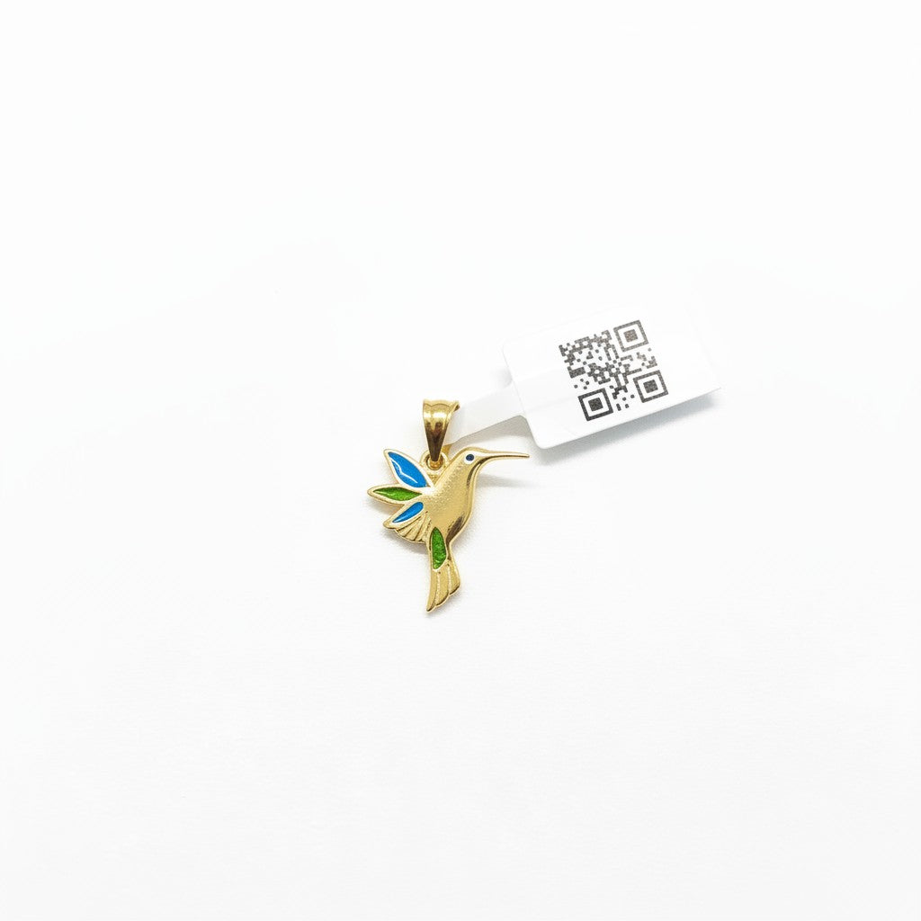 Dije Colibrí de Oro 10K