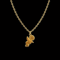Gargantilla para niño en oro 10K de Joyería ROMA, con diseño delicado y detalles elegantes en dorado brillante.