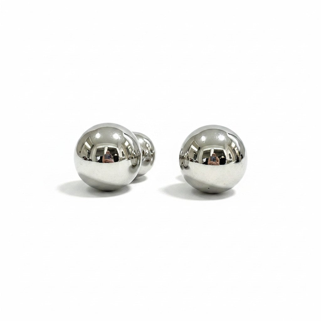 Broquel Bola de Plata .925
