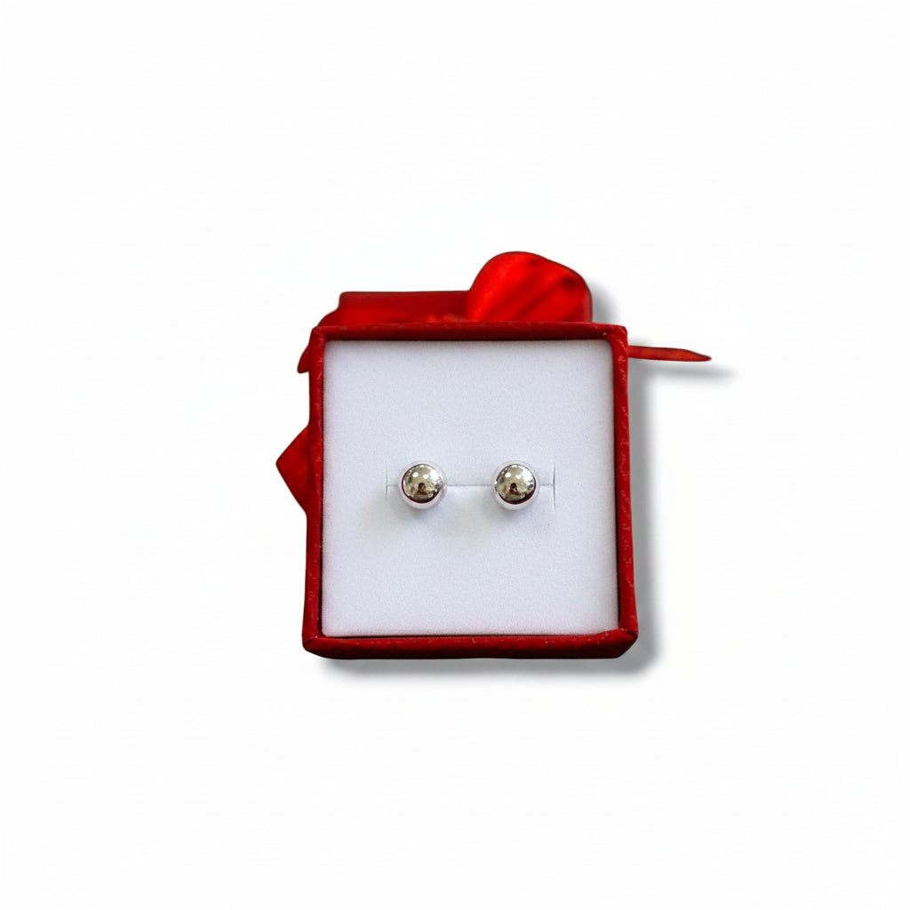 Broquel Bola de Plata .925