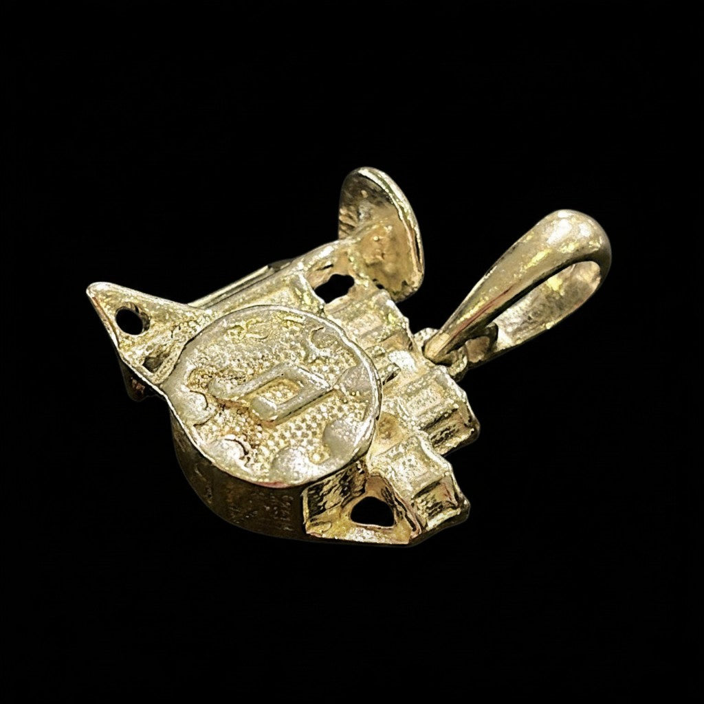 Dije Batería en Plata .925