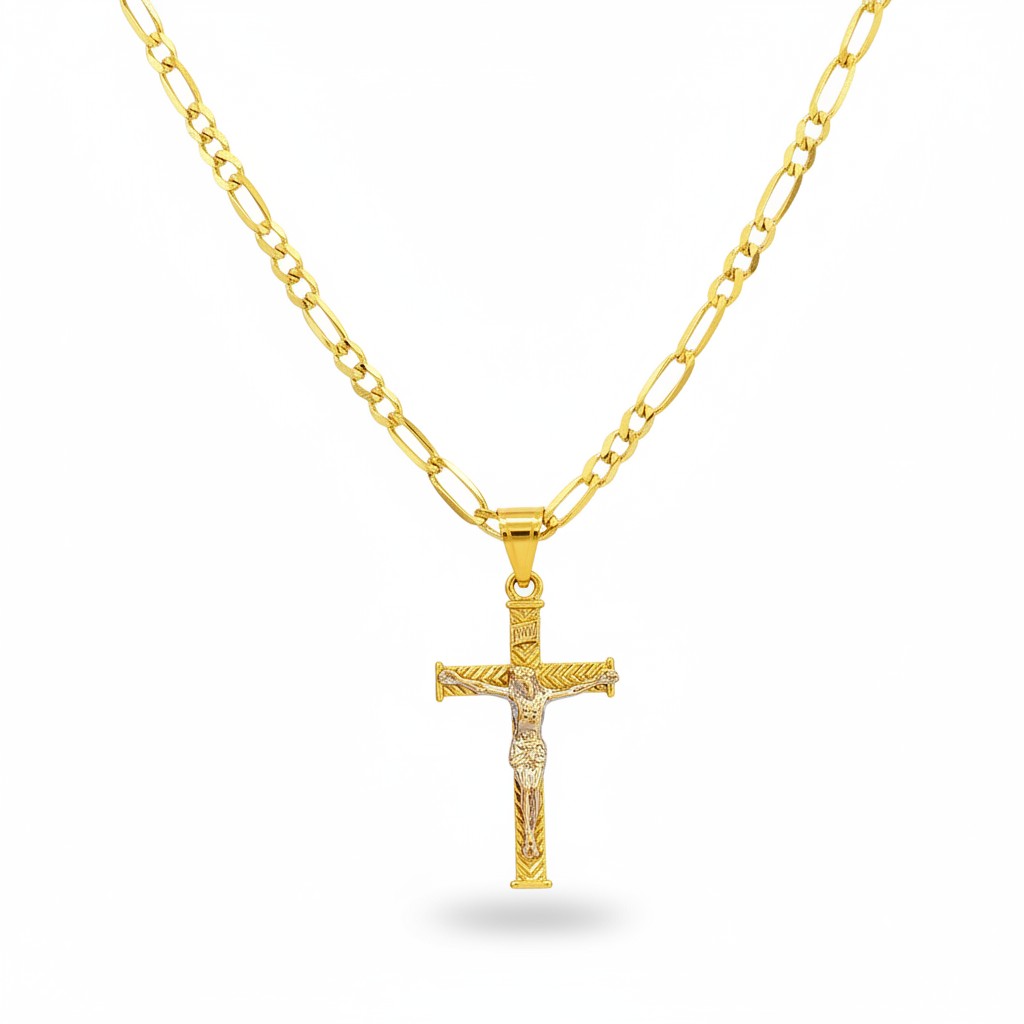 Dije Cristo Tallado Oro 10K