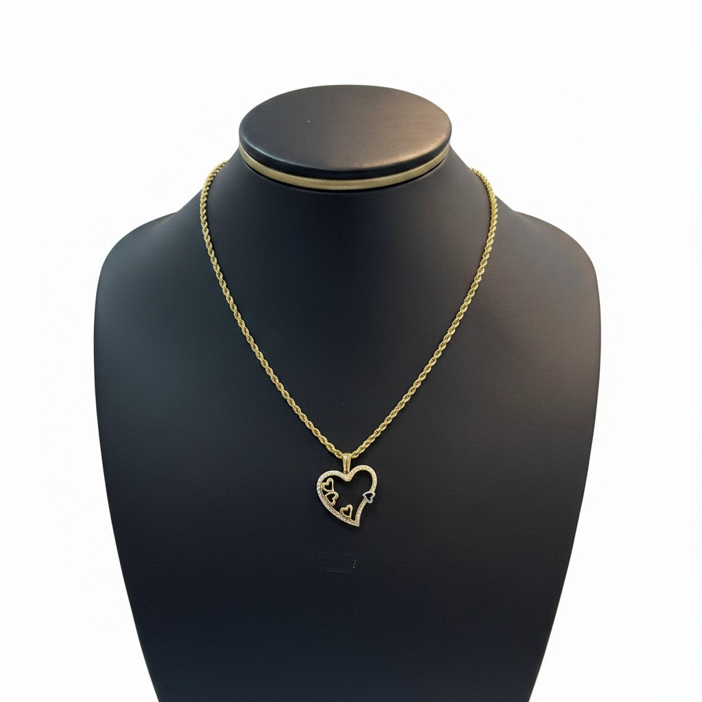 Dije Corazón – Oro 10K