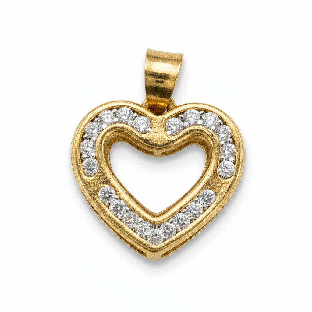 Dije Corazón Mini – Oro 10K