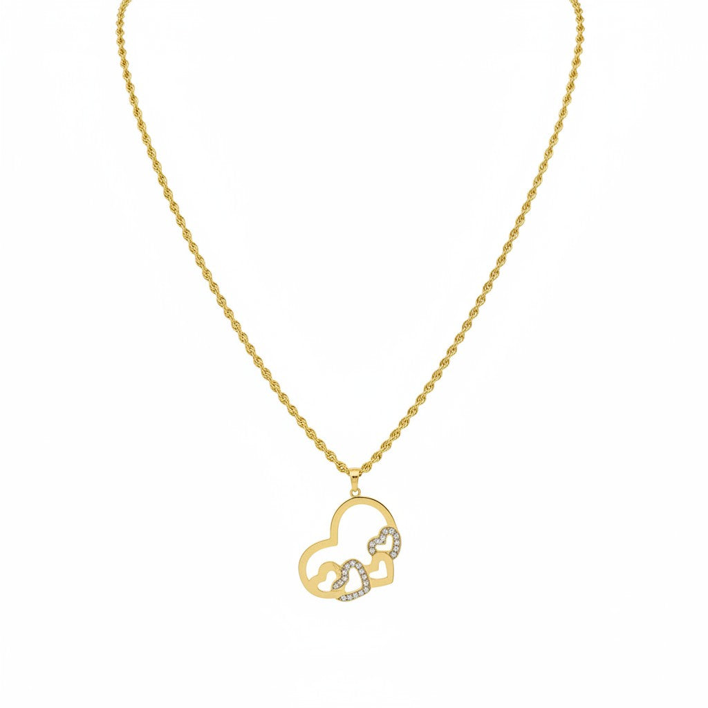 Dije Corazón Mamá – Oro 10K