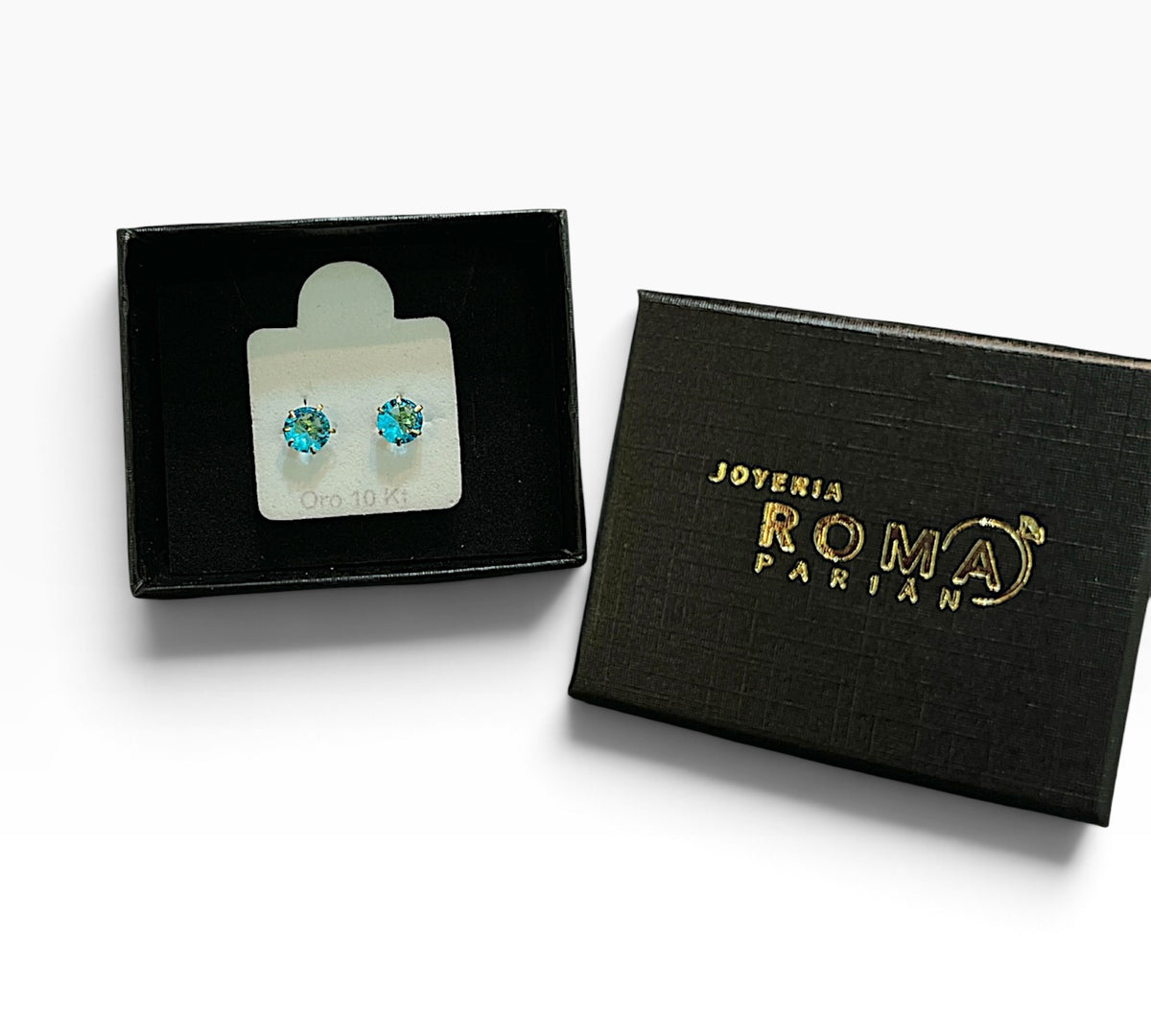 Cadena de oro 10K recto color 6mm de Joyería ROMA, joya de oro amarillo brillante y elegante.
