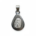 Medalla de Bautizo Virgen de Guadalupe Gota – Plata .925