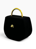 Estuche de Bolsita Negra para Anillo