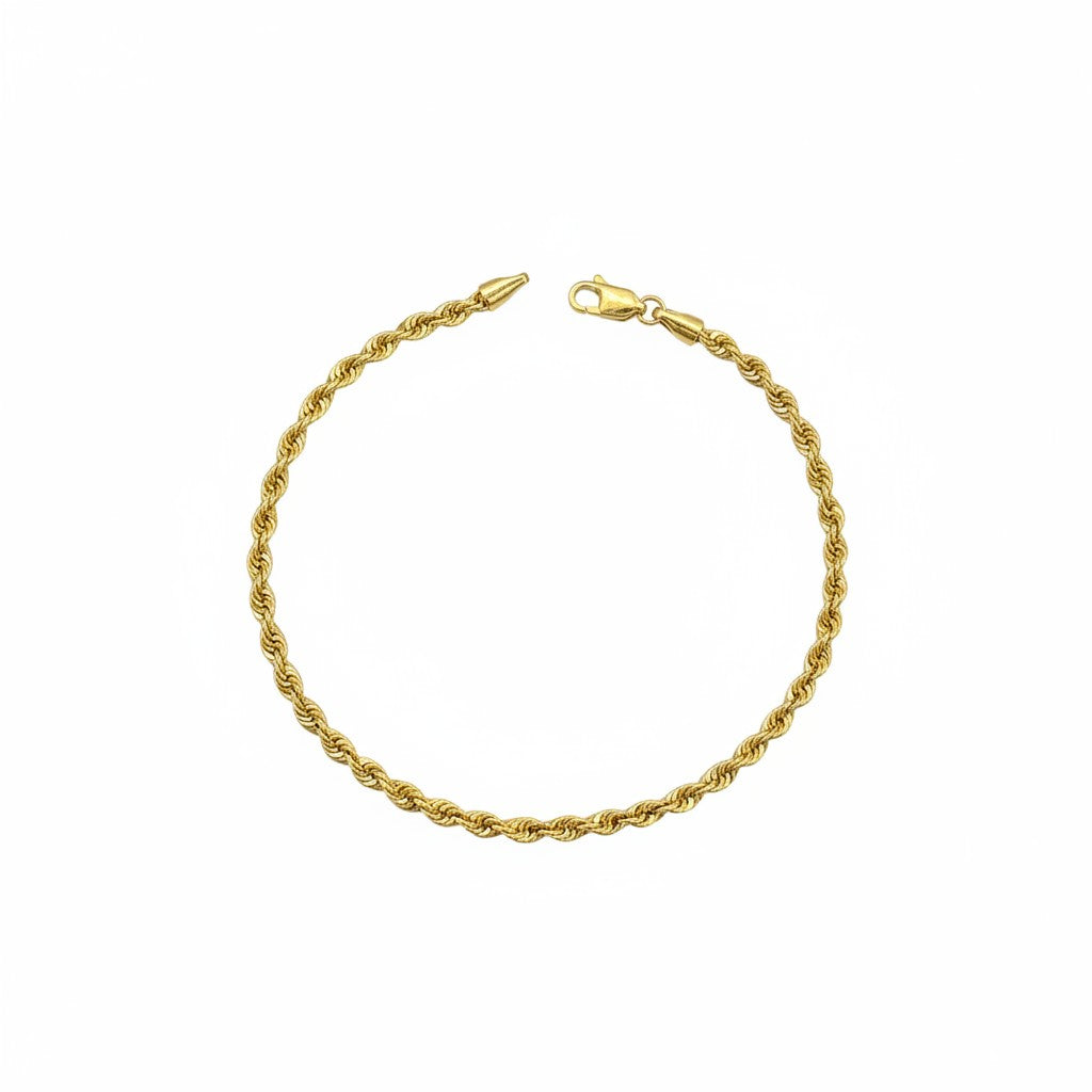 Pulso Torzal 2.6mm de Oro 10K Italiano