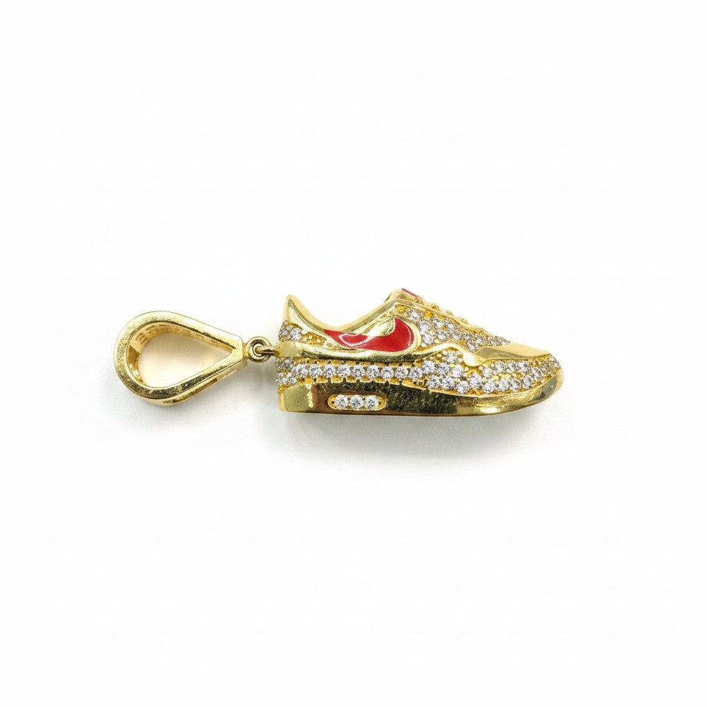 Dije Tenis Deportivo con Zirconias – Oro 10K