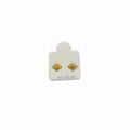 Broquel de Abeja Esmaltada de Oro 10K