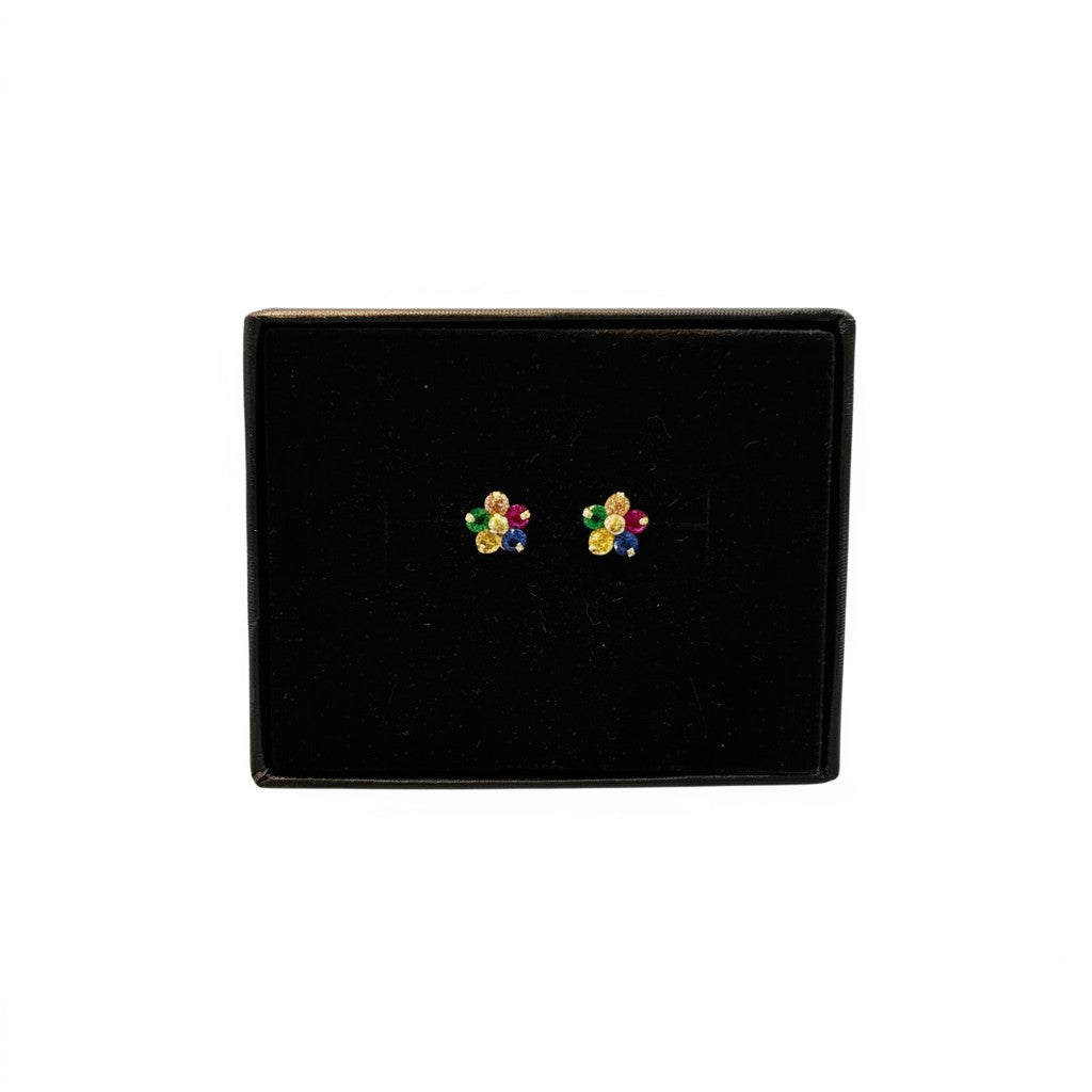 Broquel de Flor de Oro 10K