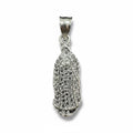 Dije Virgen de Guadalupe con Zirconias – Plata .925