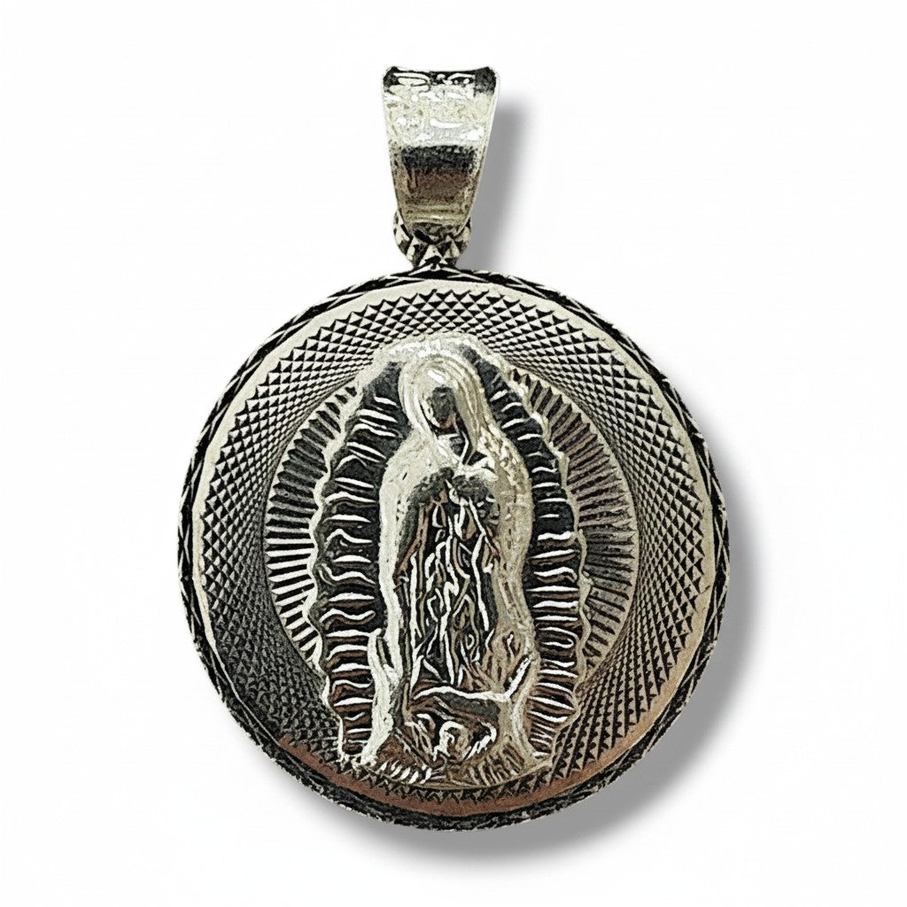 Dije Virgen de Guadalupe – Plata .925
