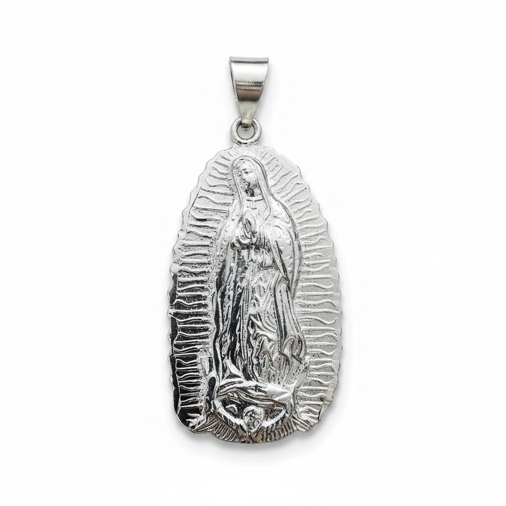 Medalla de Virgen de Guadalupe – Plata .925