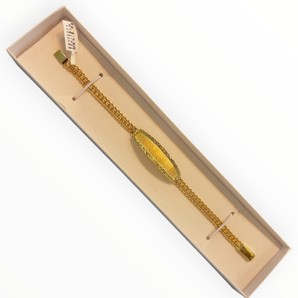 Esclava Petatillo de Oro 10K 4.5mm