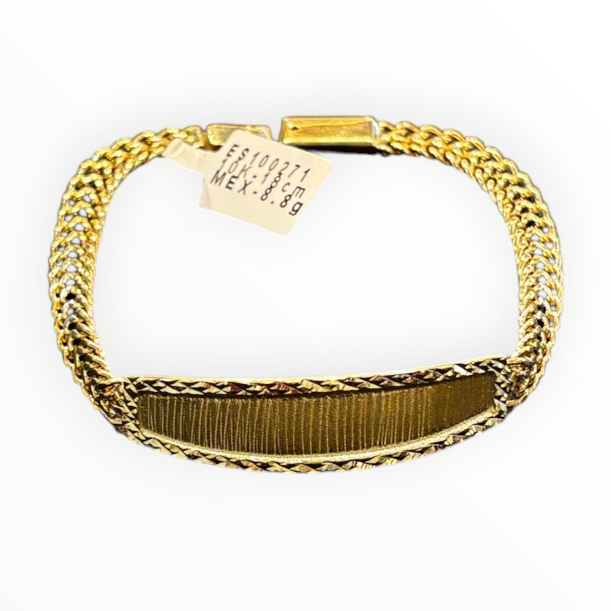 Esclava Petatillo de Oro 10K 4.5mm