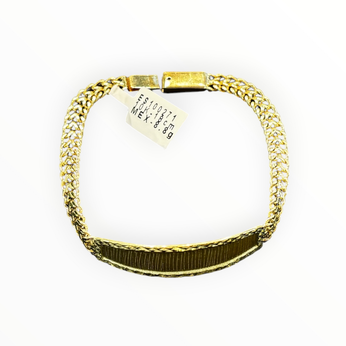 Esclava Petatillo de Oro 10K 4.5mm