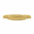 Esclava Petatillo de Oro 10K 4.5mm