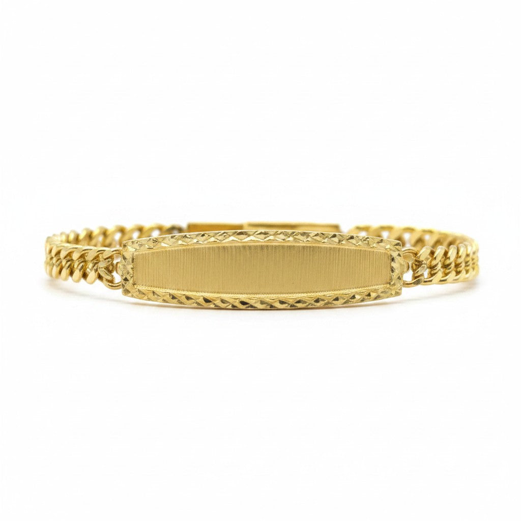 Esclava Petatillo de Oro 10K 4.5mm