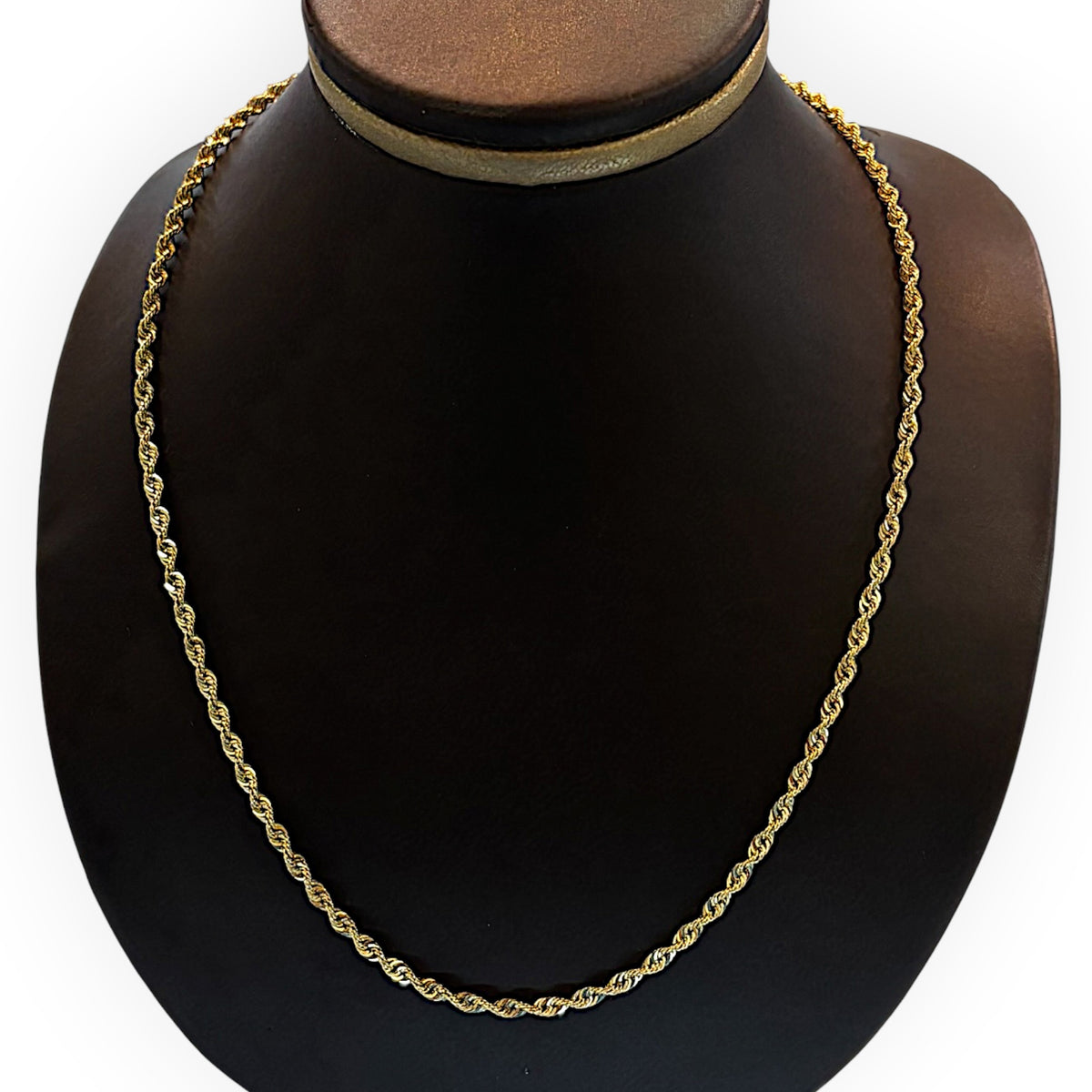 Cadena Torzal 1.8mm de Oro 10K Italiana